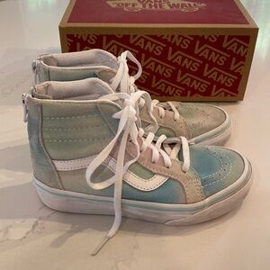 Tie Dye Suede Vans Sk8 Hi Zip